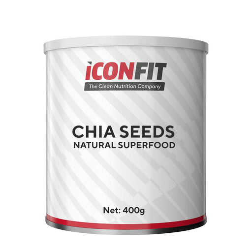 ICONFIT Chia Seeds 400 g Finnish packaging
