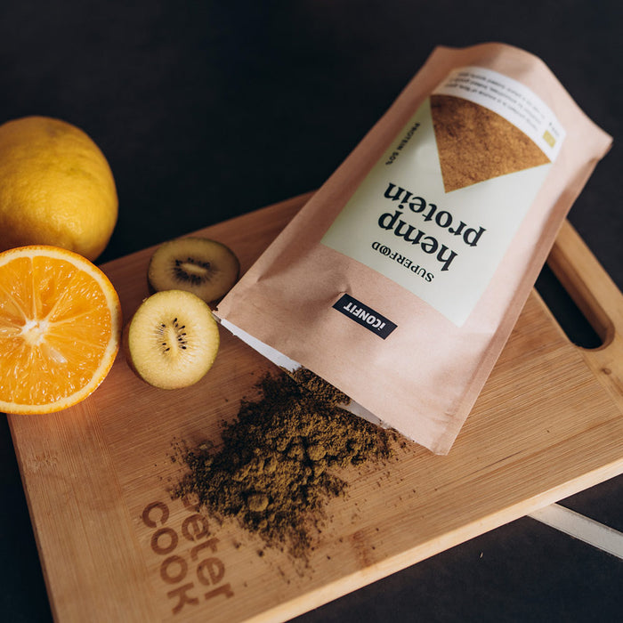 ICONFIT Ekologiški kanapių baltymai 50% (200g)
