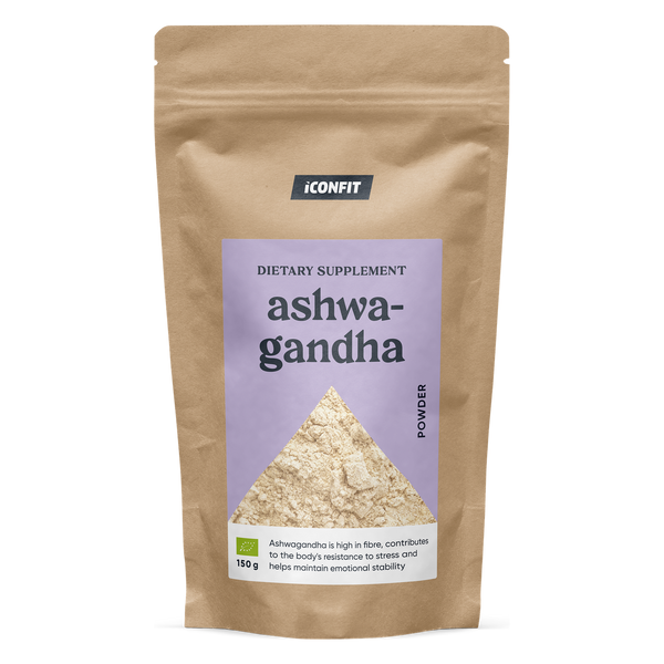 ICONFIT Organisk Ashwagandha Pulver (150 g)