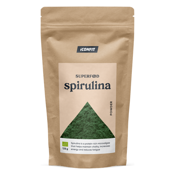 ICONFIT Økologisk Spirulinapulver (125 g)